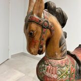 Cheval de bois ancien