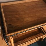 1950s rattan dessert