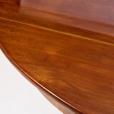 Original English round dining table, antique