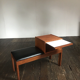 Teak phone bench