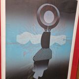 Antonio Andivero (1934-2017) - Colour lithograph - The Visit - 15/75