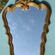 Baroque mirror in gilded wood from the 1960s – 65.5 x 42 cm – 2.5 kg