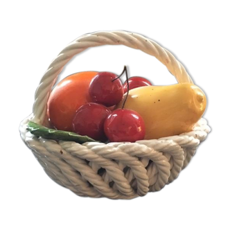Fruit basket in dabbling