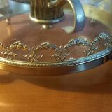 Lanterne en verre et laiton