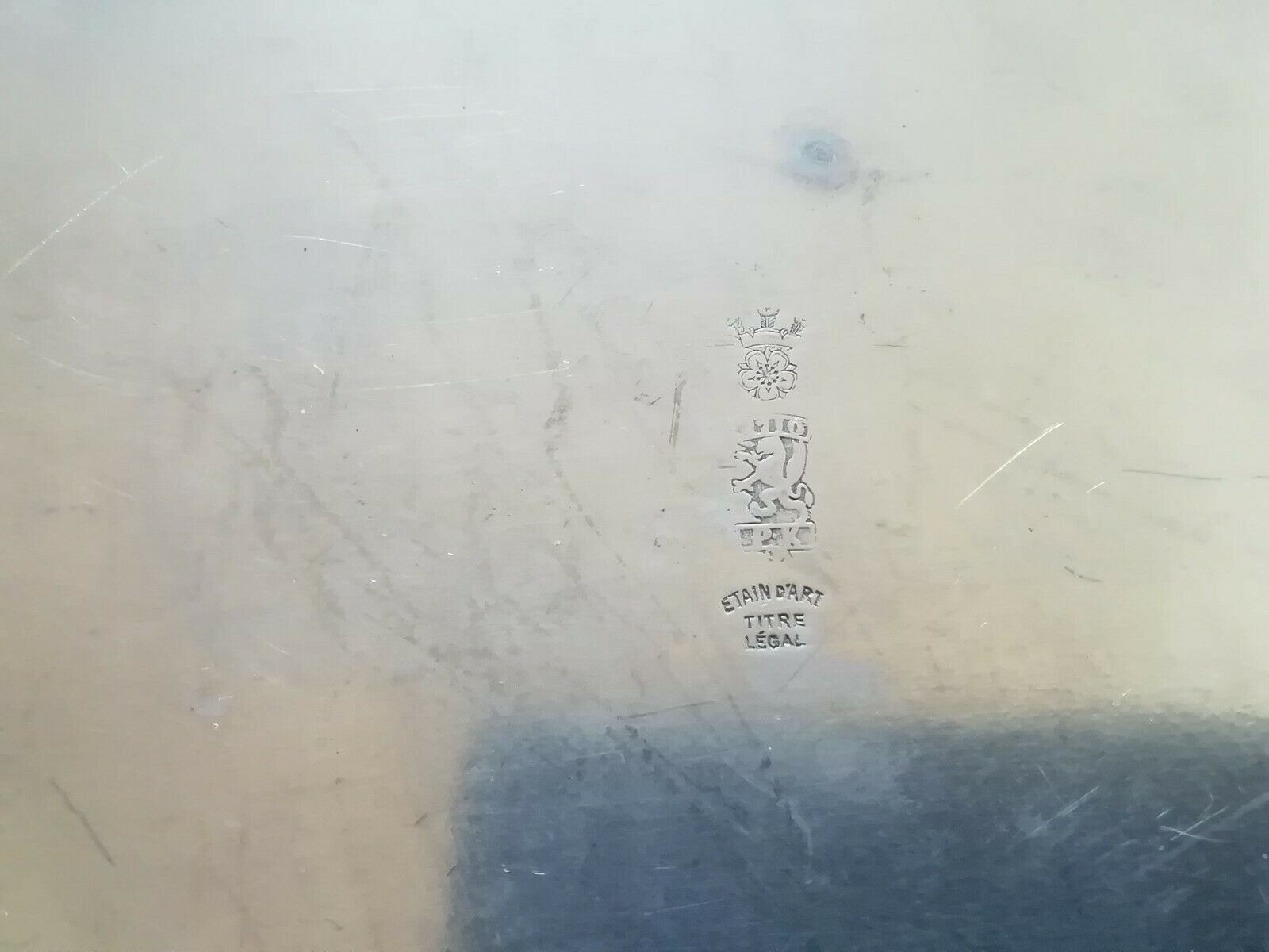 SET OF 3 DISH IN ETAIN 18th