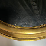 Oil painting on canvas, portrait of a woman.