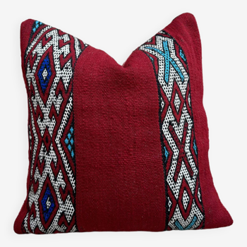 Vintage Berber Pillow Moroccan Cushion Cover Wool