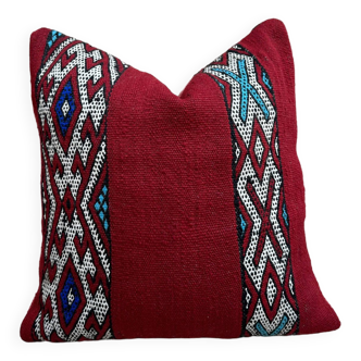 Vintage Berber Pillow Moroccan Cushion Cover Wool