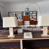 Paire de lampe Camille Breesch 1970