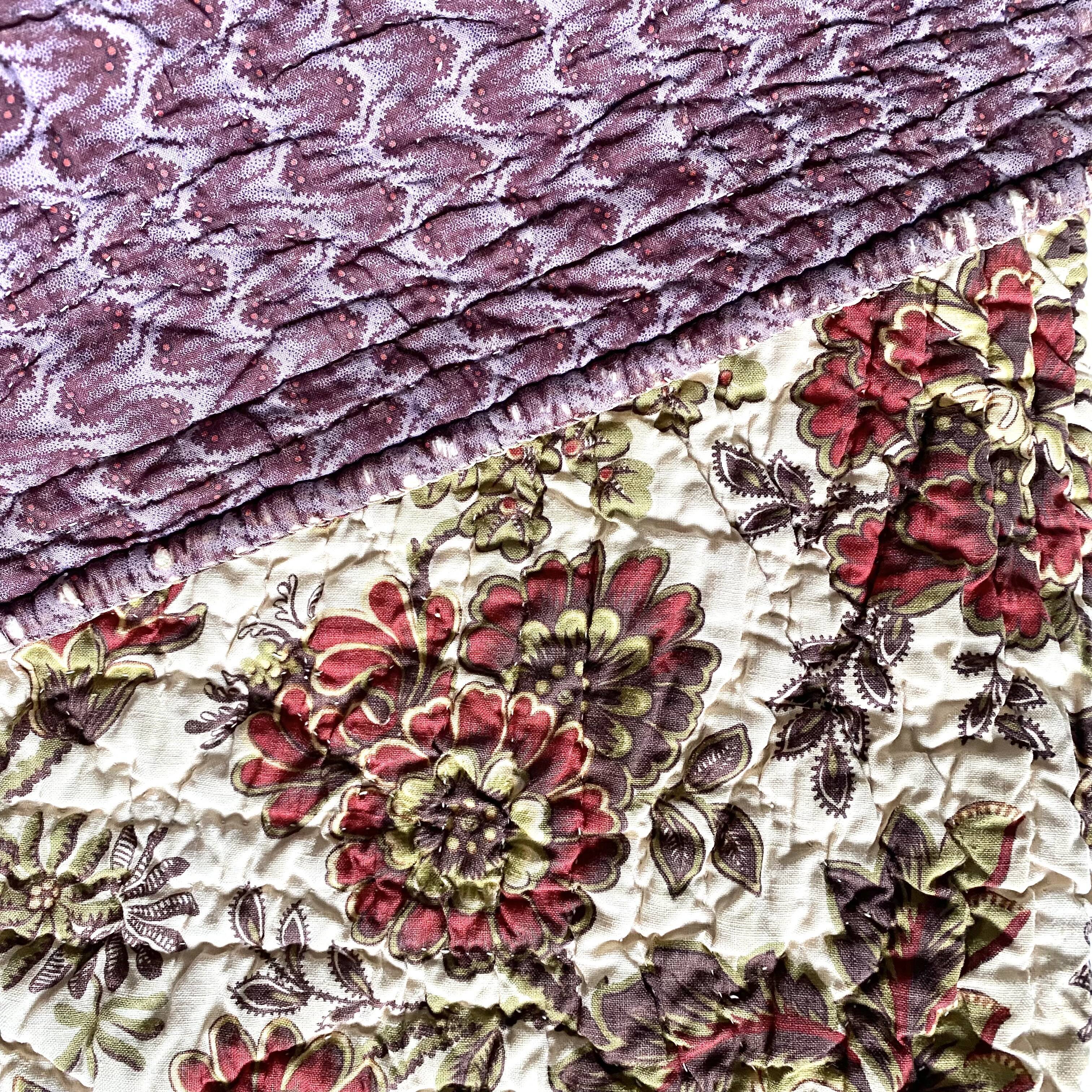 Boutis bed cover 140x170 cm