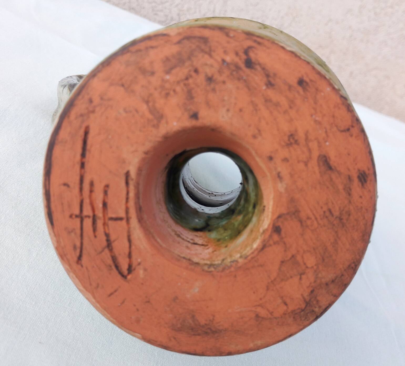 Ceramic candle holder