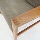 Mid-century oak high back lounge chair by Hartmut Lohmeyer for Wilkhahn, Germany 1960's