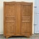 Parisian wardrobe art deco 1930 removable wardrobe beech solid