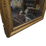 Antique Wooden Gold Colored Mirror, early 1800s