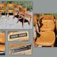Set 6 chairs bistro Classic Horgen-Glarus Switzerland 30s/50s