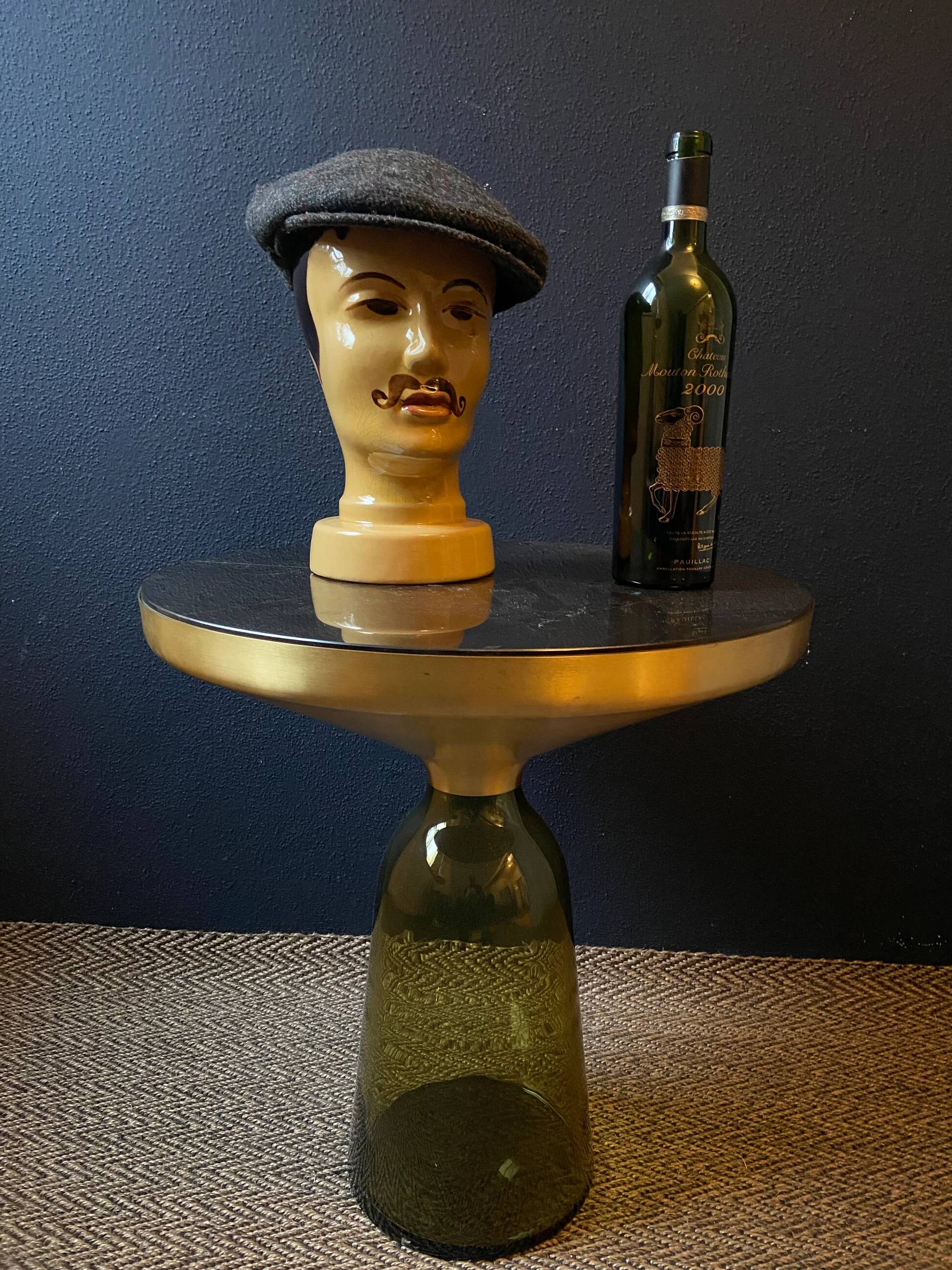 Exhibition head in West German pottery by Scheurich model 701