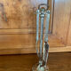 Cheese cutlery servant, Fork, Silver metal knife