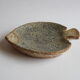 Fish shaped stoneware serving dish