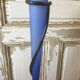 Metal floor vase/soliflore