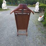 Vintage walnut wood valet from the 50s and 60s