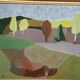 Original Swedish Oil on Panel – “Trees and Fields” by Carl‑Einar Andersson (1925–1975) – 1959 – Vintage & Framed – 53 × 44.5cm (20.9"×17.5")
