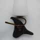 Arlus wall light. Metal and opaline glass. 1960s.