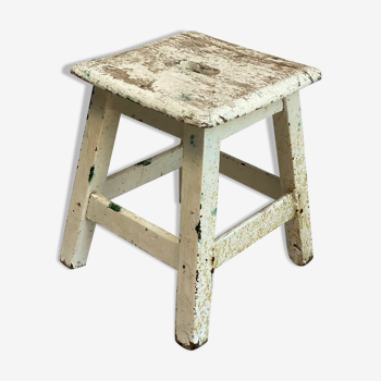 Old low stool