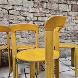 Lot of vintage bruno rey 1970" chairs