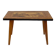Table basse africaine en bois marqueté, vers 1960