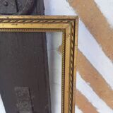 Old gilded frame
