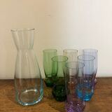 Pichet et verres 1970