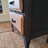 Vintage oak chiffonier