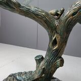 Vintage sculptural tree dining table, 1970s