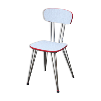 Chaise formica pieds Eiffel