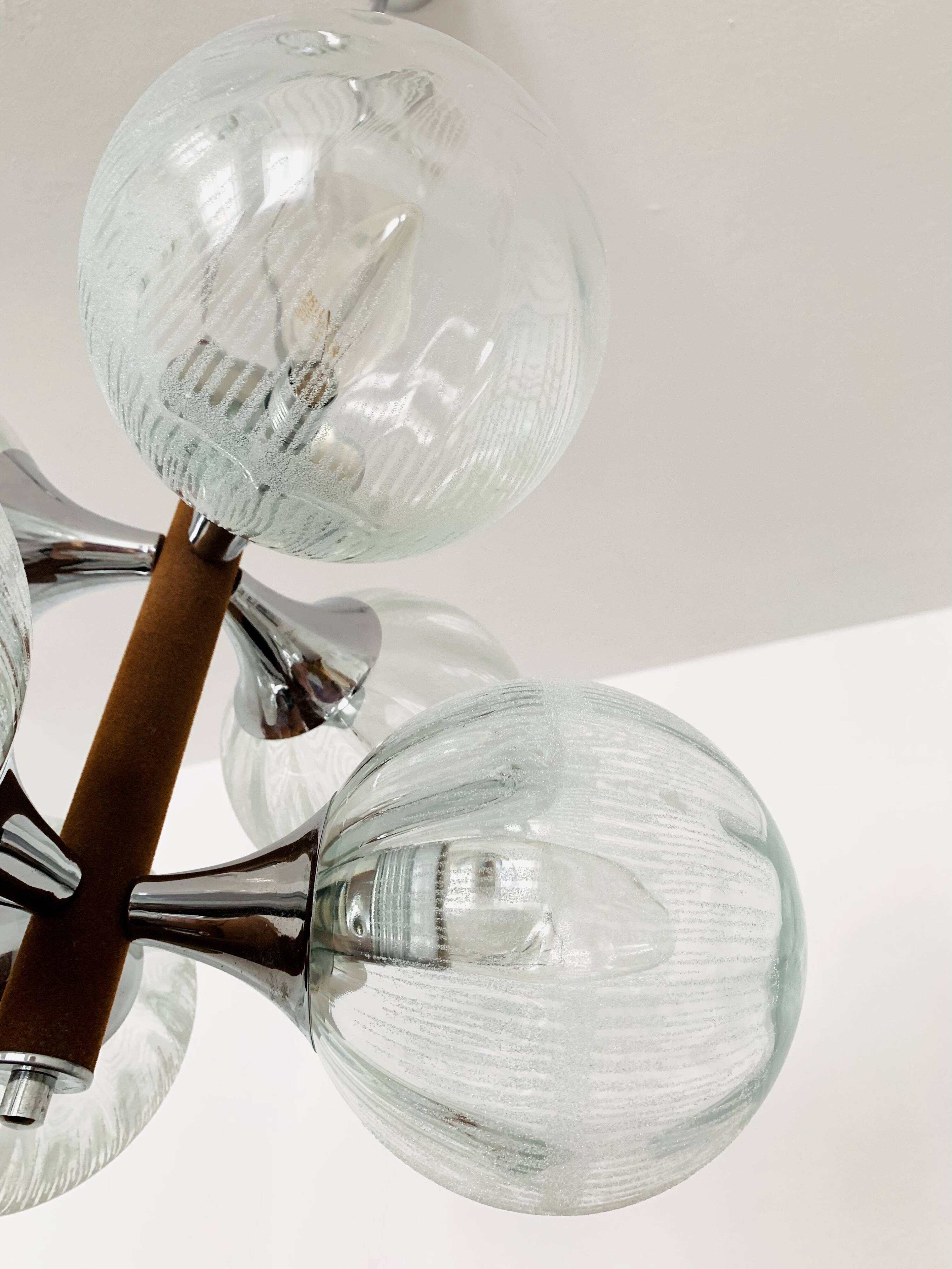Lustre Spoutnik en cristal