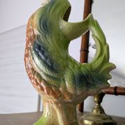 Large vintage rooster jug Saint-Clément country house spirit
