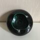 Black ceramic free-form ashtray, 1960