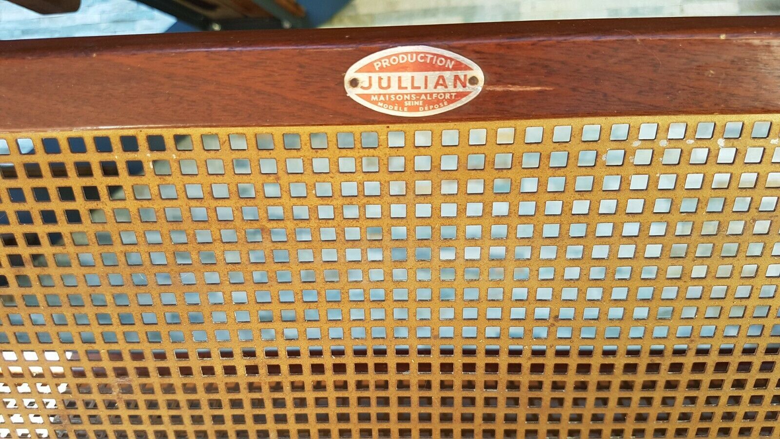 Vintage Jullian 60s wheeled dessert