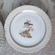 7 bird dessert plates