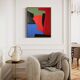 Contemporary minimalist geometric abstract
