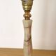 Vintage lamp in onyx and gilded brass - 1950s/60s