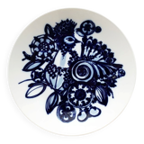 Vintage German peacock wall plate by Bjørn Wiinblad for Rosenthal, 1970s.