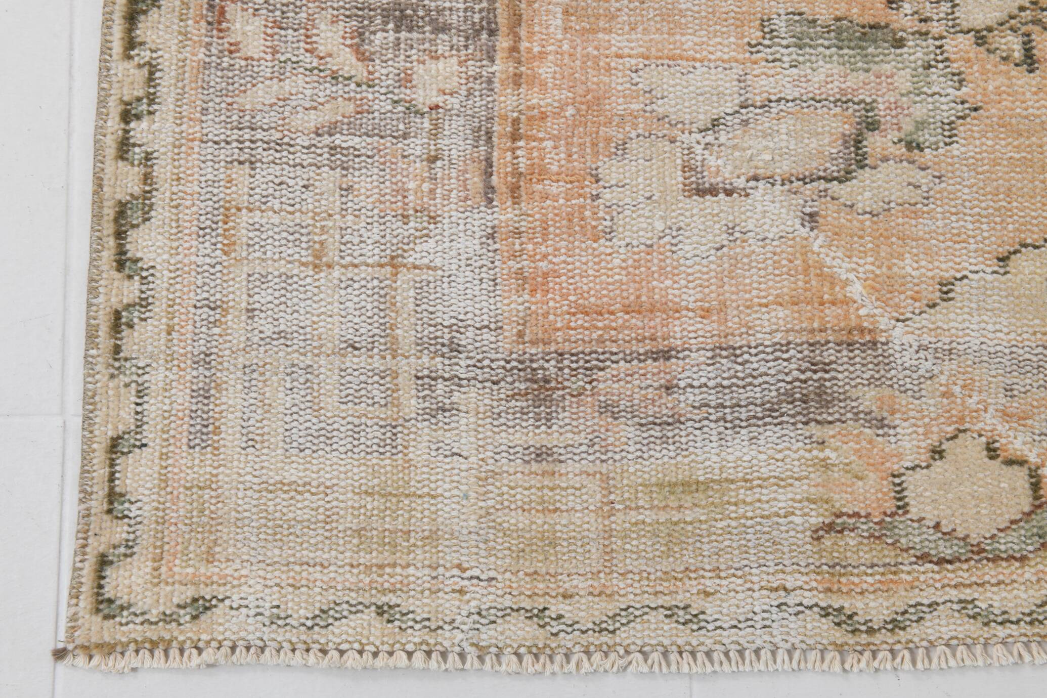 Turkish Vintage Rug, 196x288 Cm