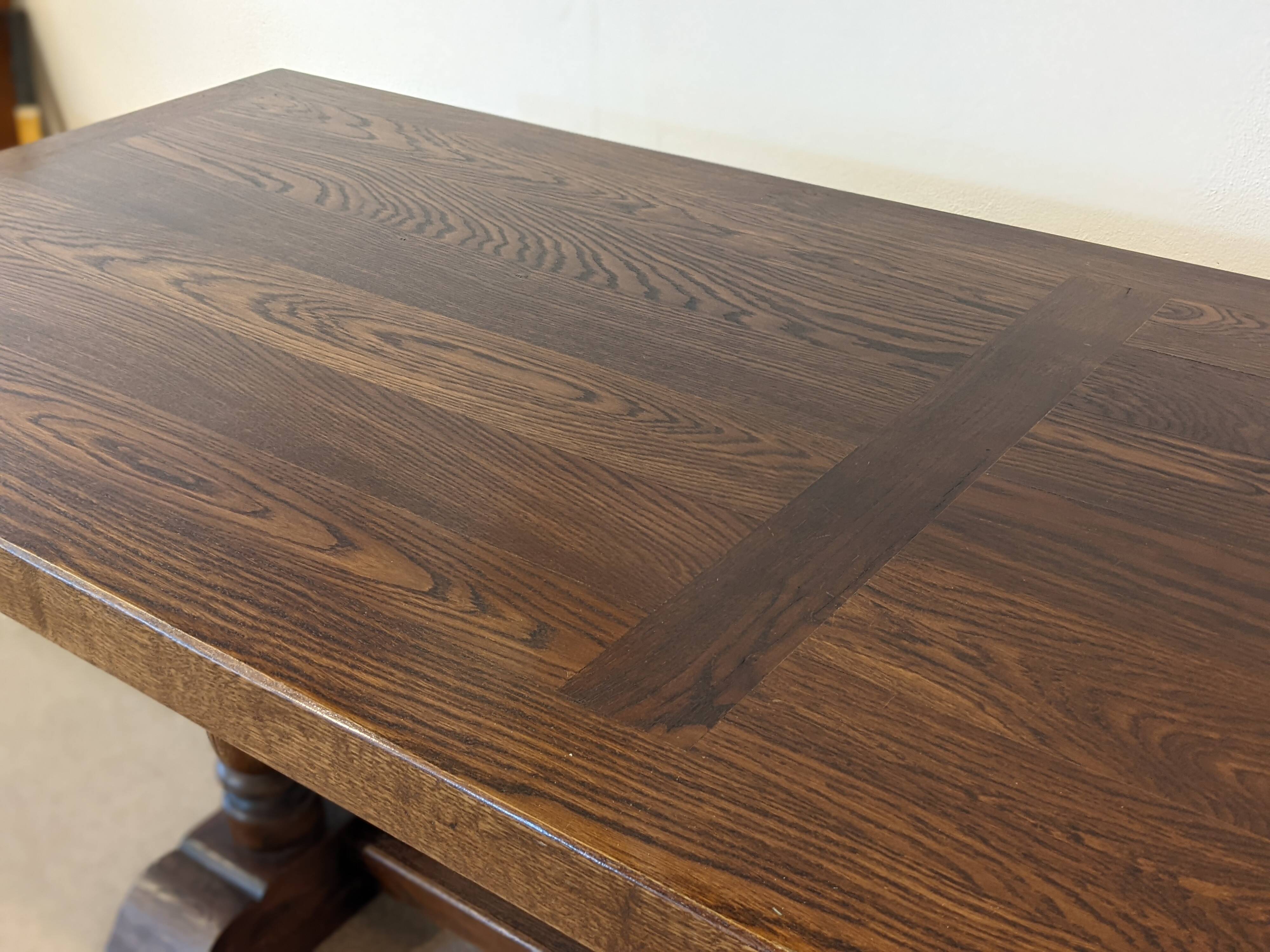 Table monastère en chêne