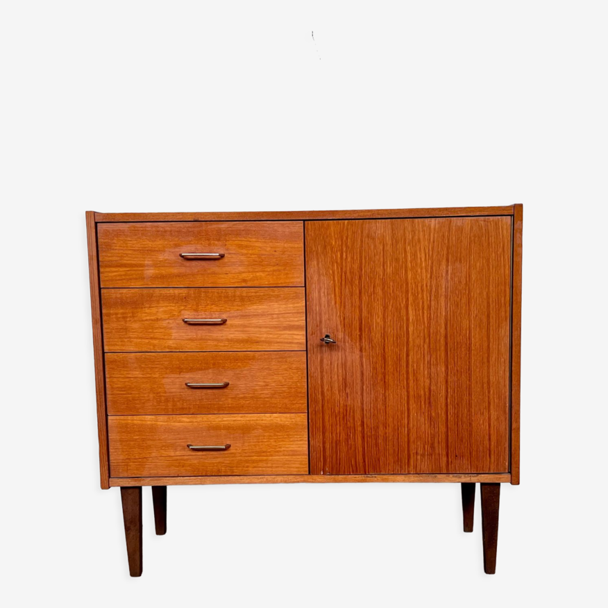 Buffet meuble tv / hifi vintage - 50/60 - style scandinave | Selency