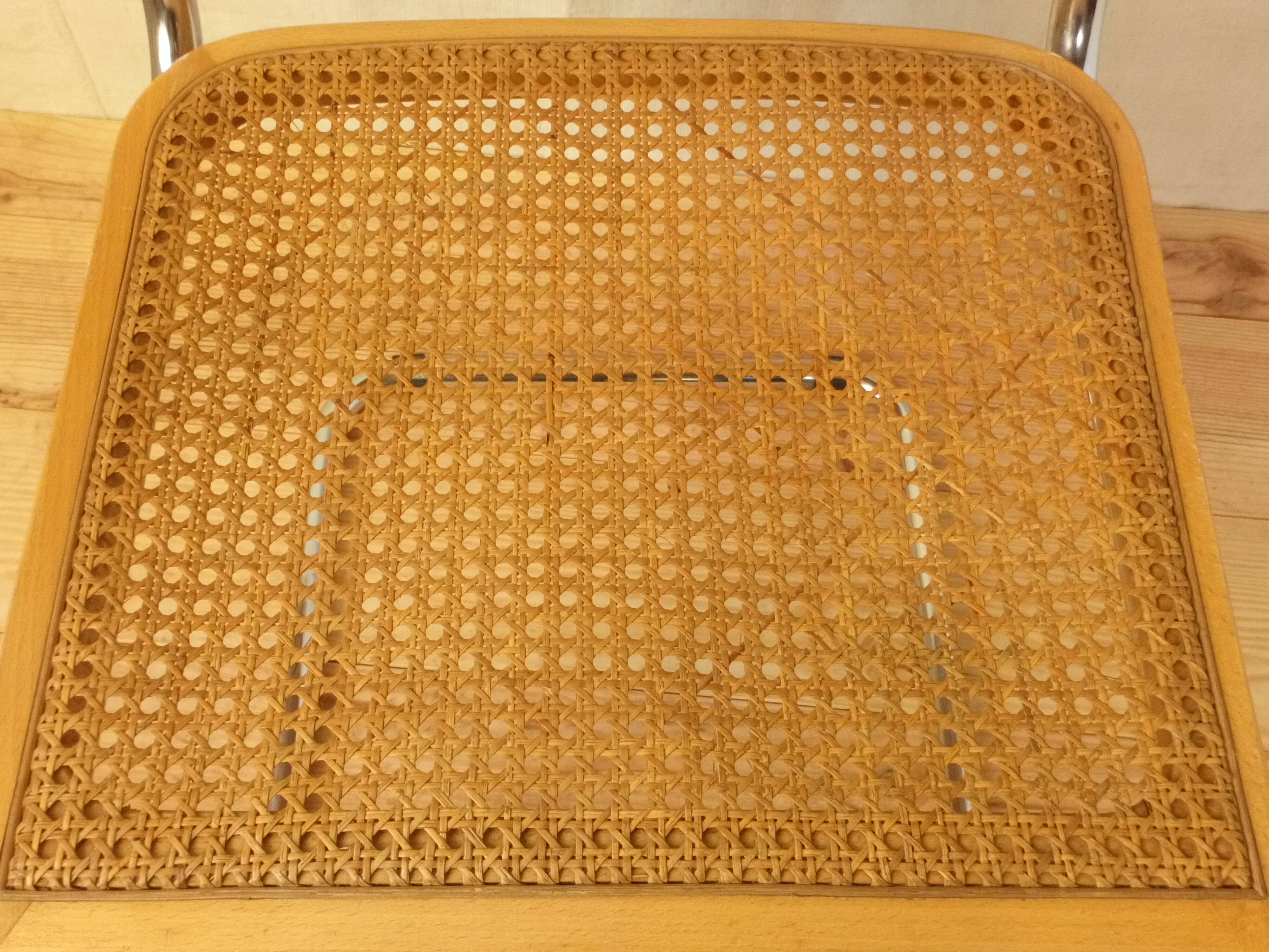Chaise Breuer B32 édition Italienne années 70