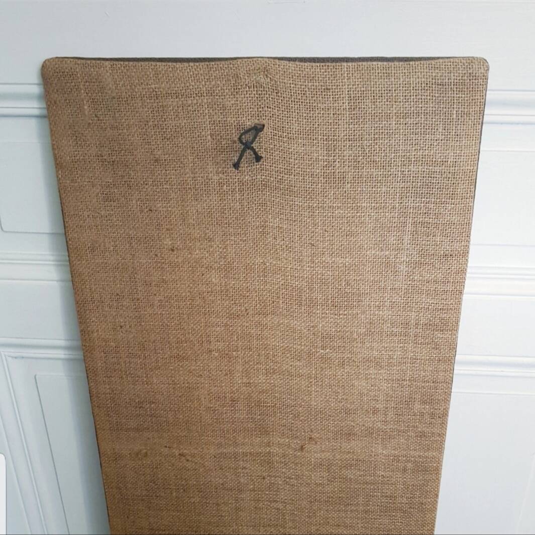 Grande tapisserie rétro à fleurs