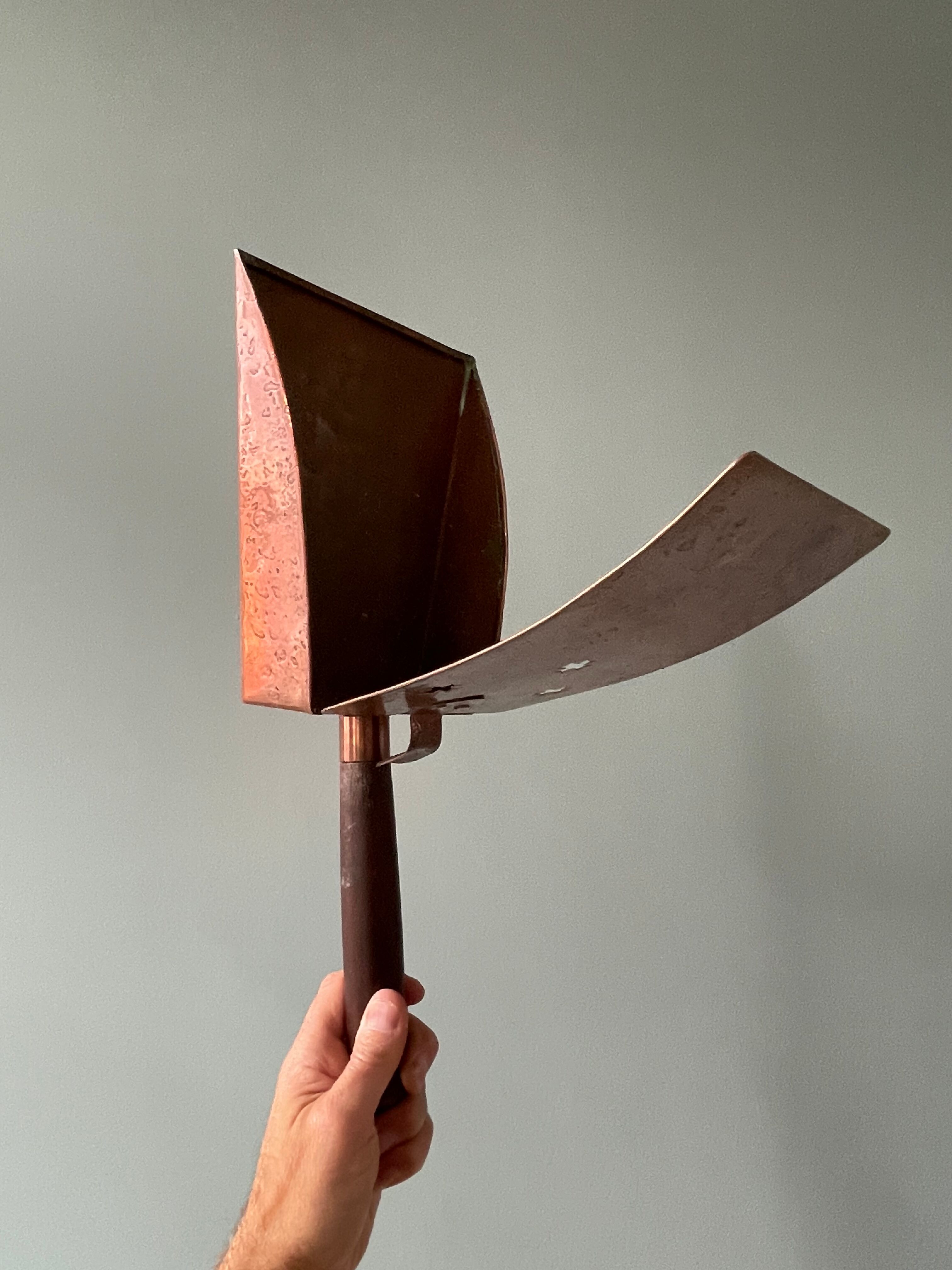 Chimney ash shovel, folk art