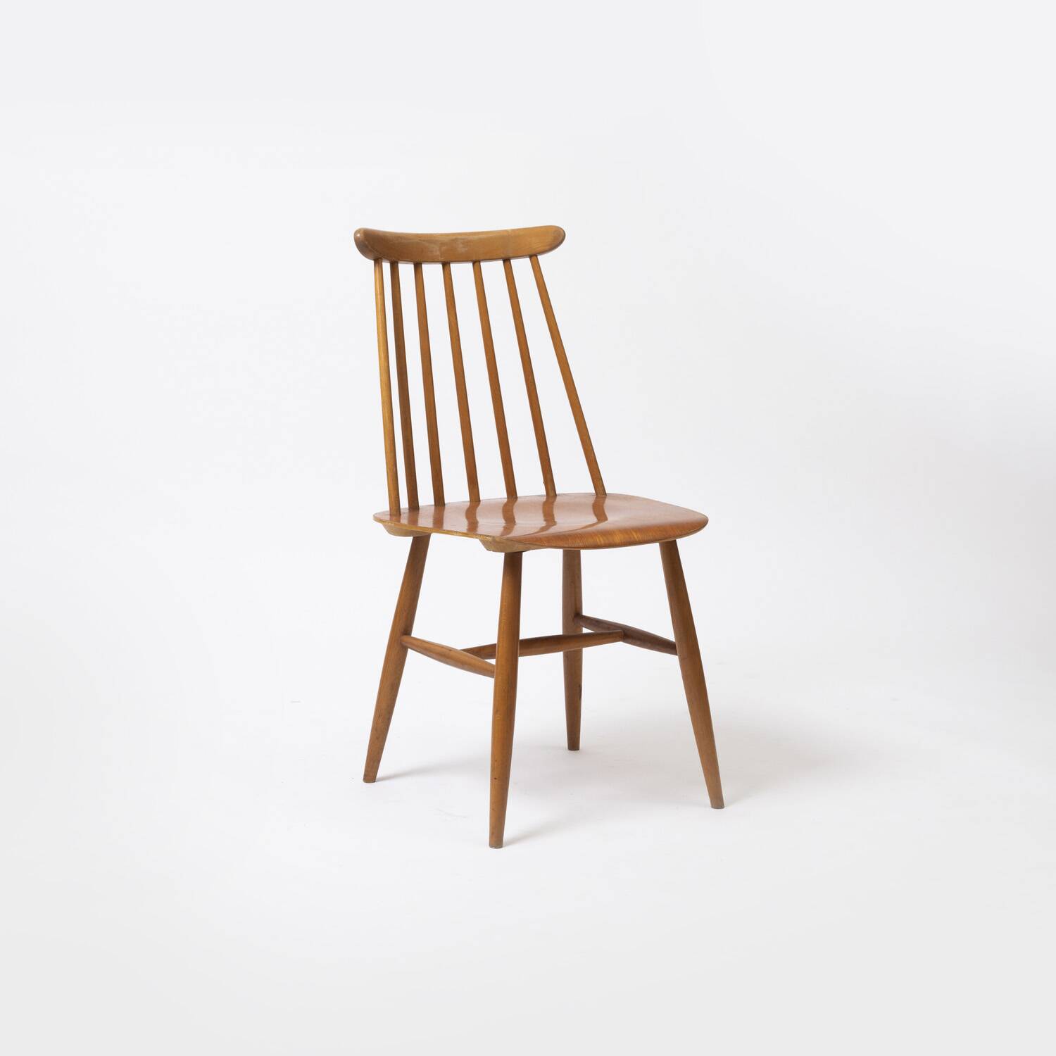 Set of 6 Fanett 65t dining chairs by Ilmarii Tapiovaara, Sweden, 1960