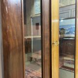 19th-century English mahogany library